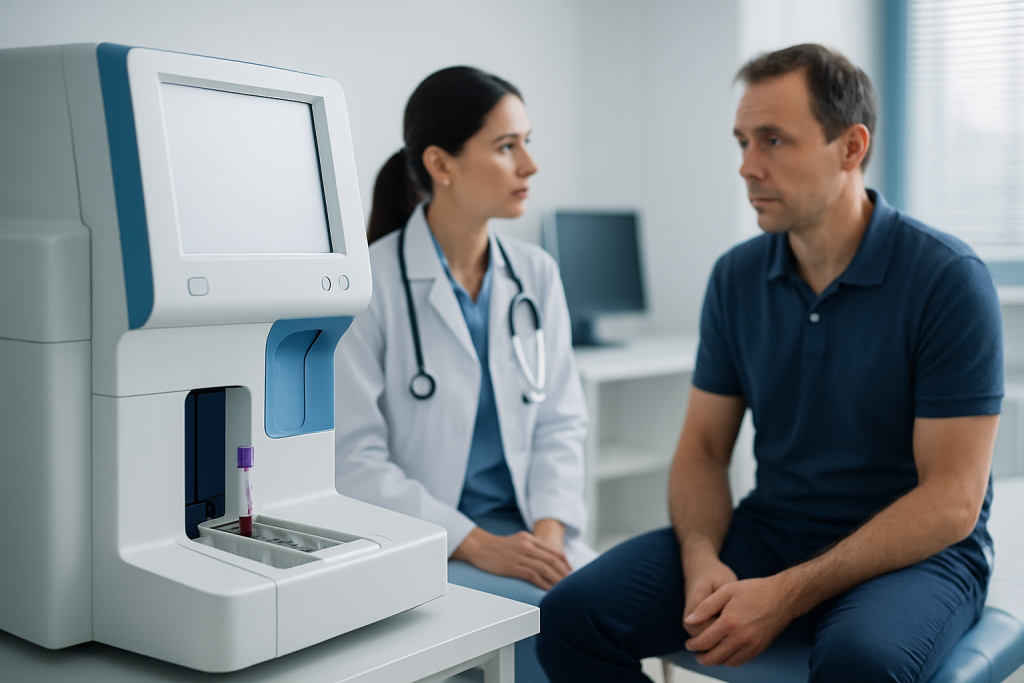 Symptoms — raised MCV in blood test