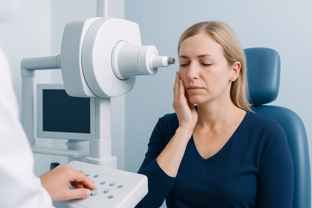 Symptoms — fifth nerve neuralgia