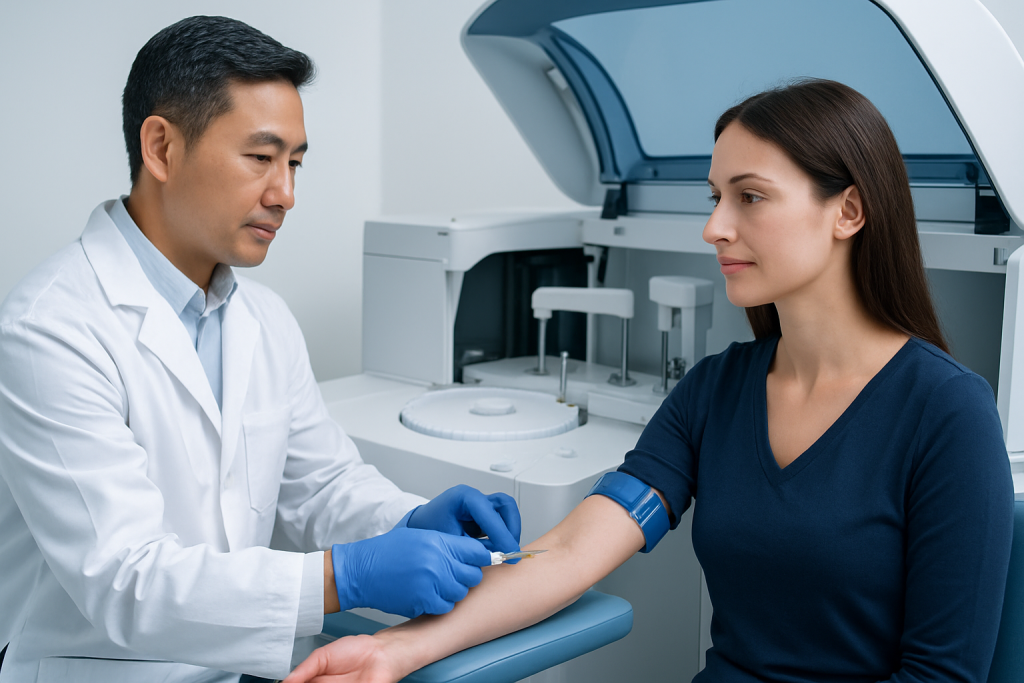 Symptoms — albumin blood test