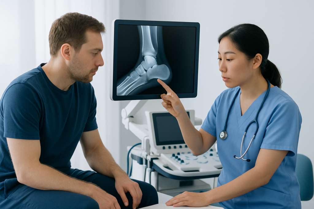 Symptoms — navicular bone
