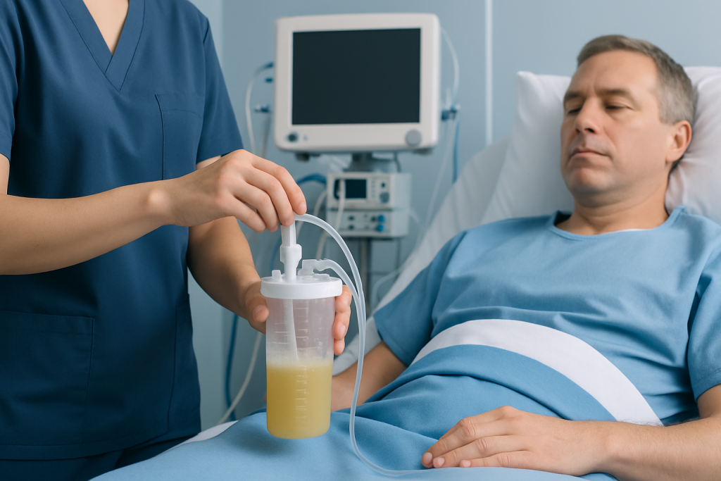 Symptoms — purulent drainage