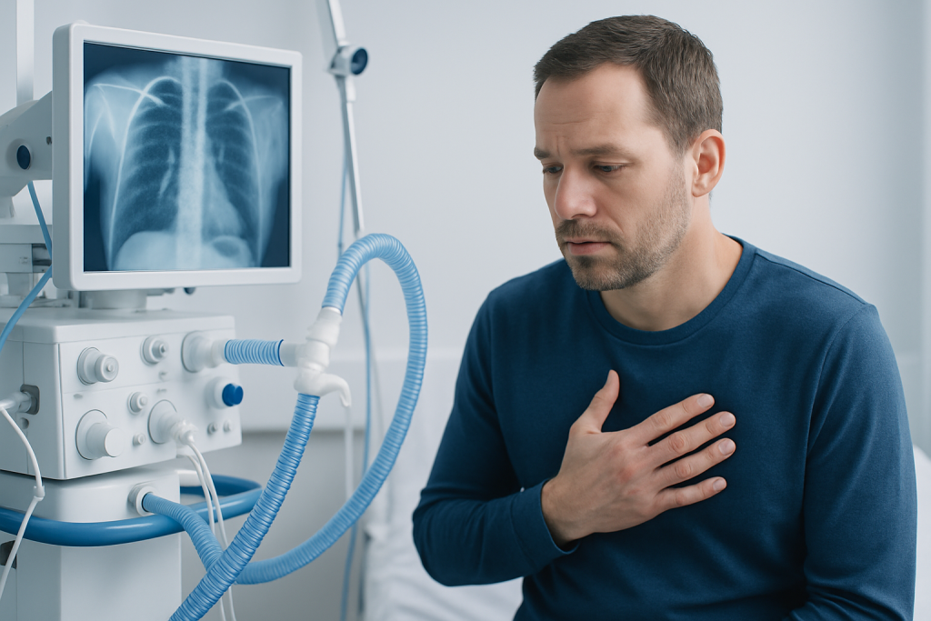 Symptoms — interstitial lung disease