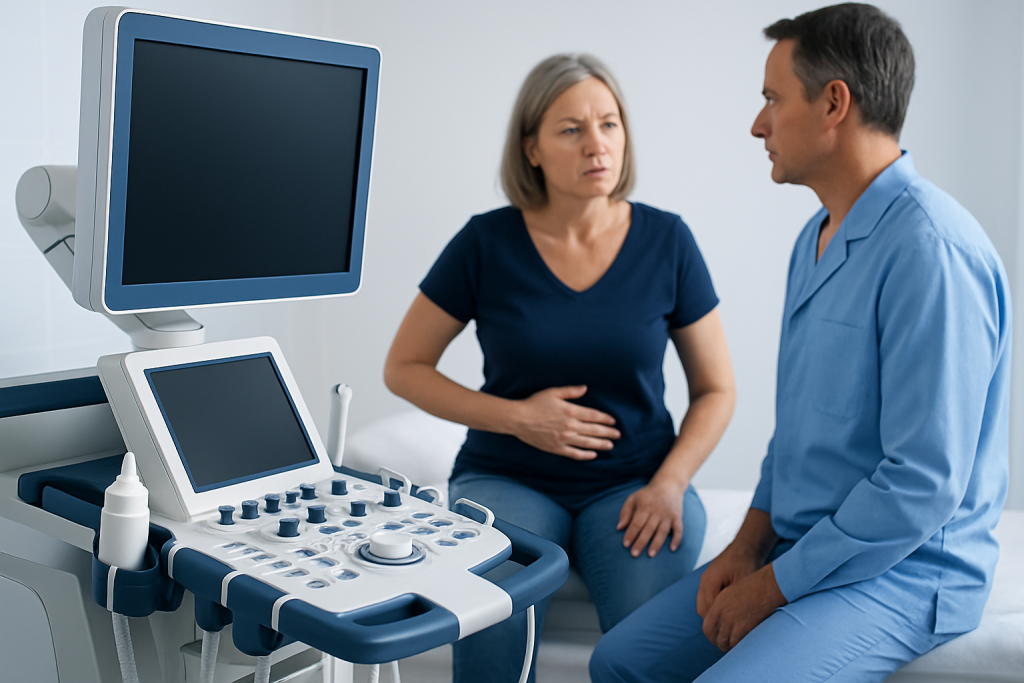 Symptoms — enlarged spleen