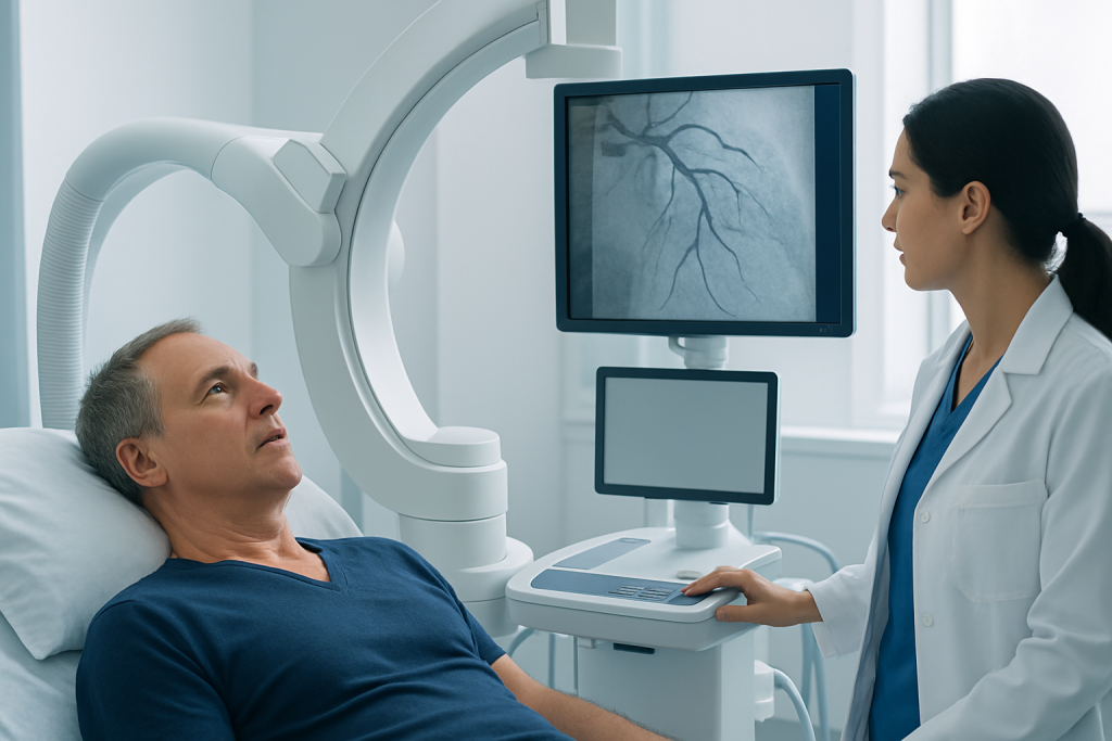 Symptoms — coronary arteries