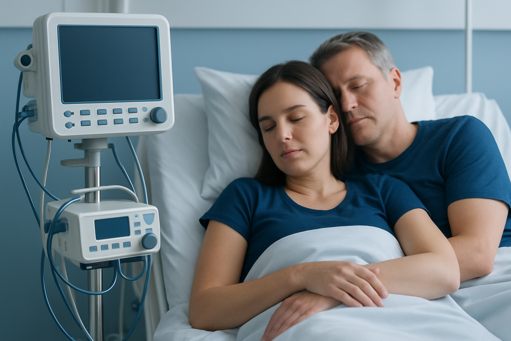 Symptoms — spooning