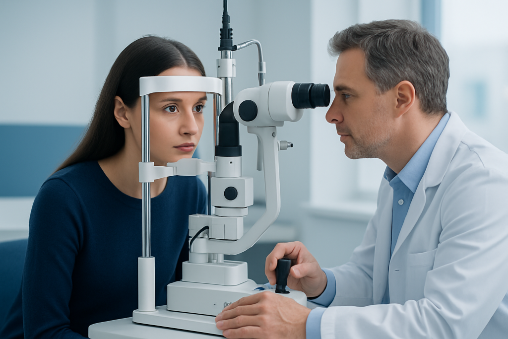 Symptoms — dilated pupils