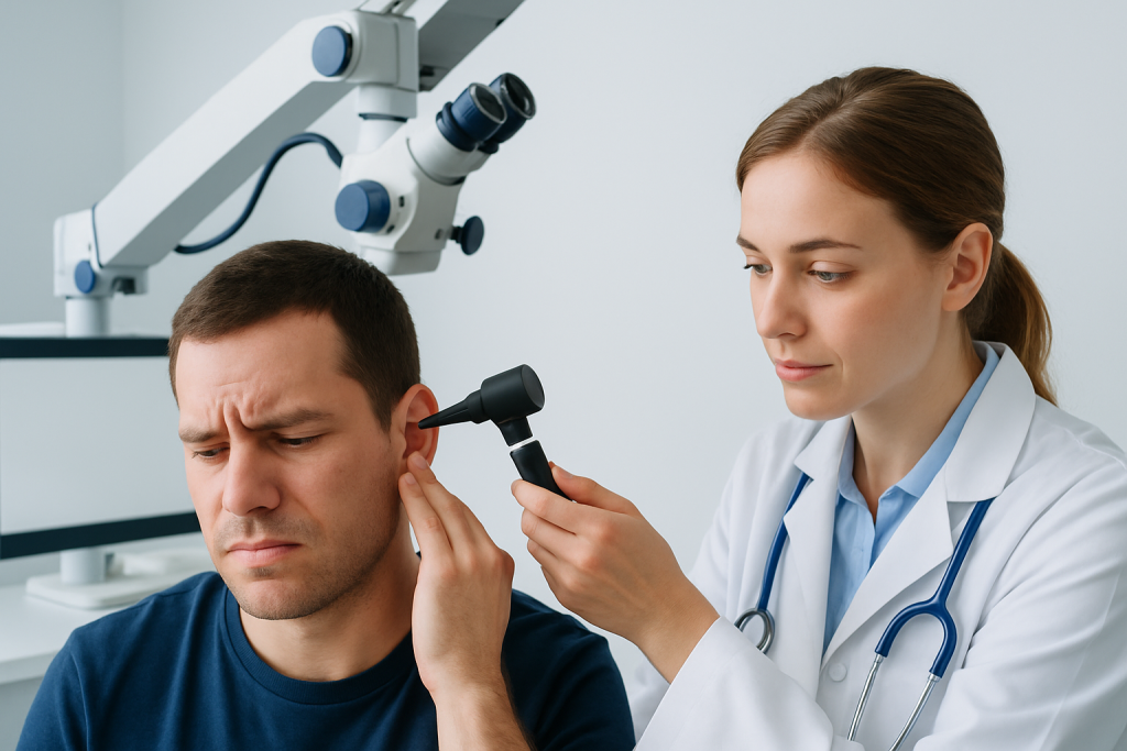 Symptoms — pimple in ear