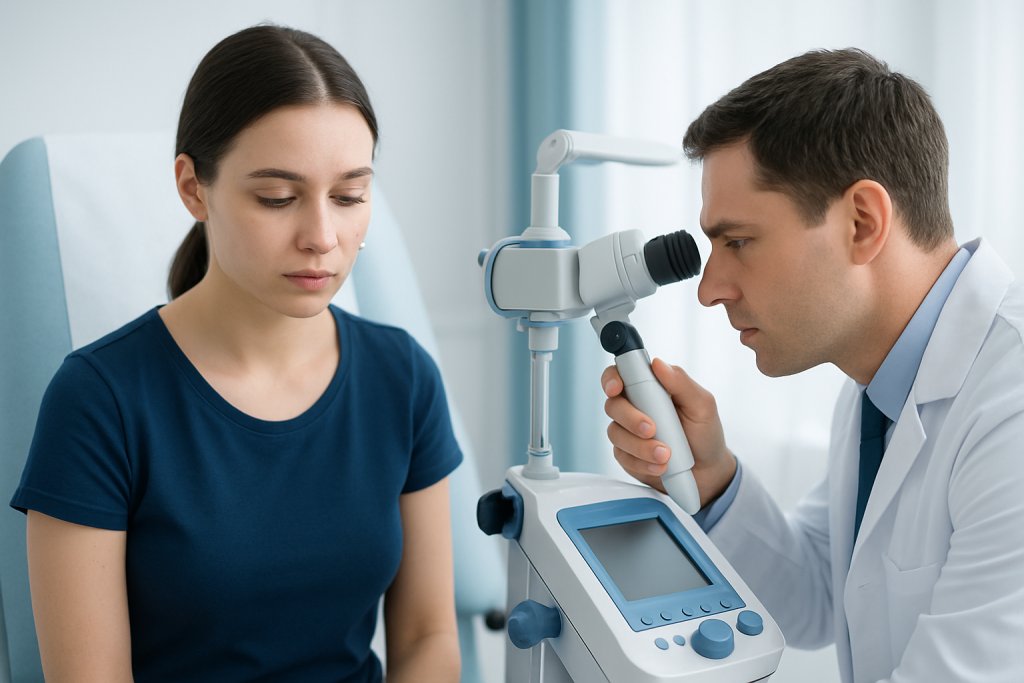 Symptoms — black blackhead