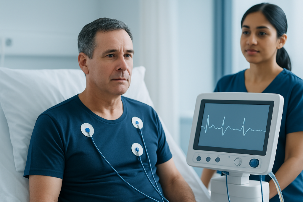 Symptoms — abnormal ECG