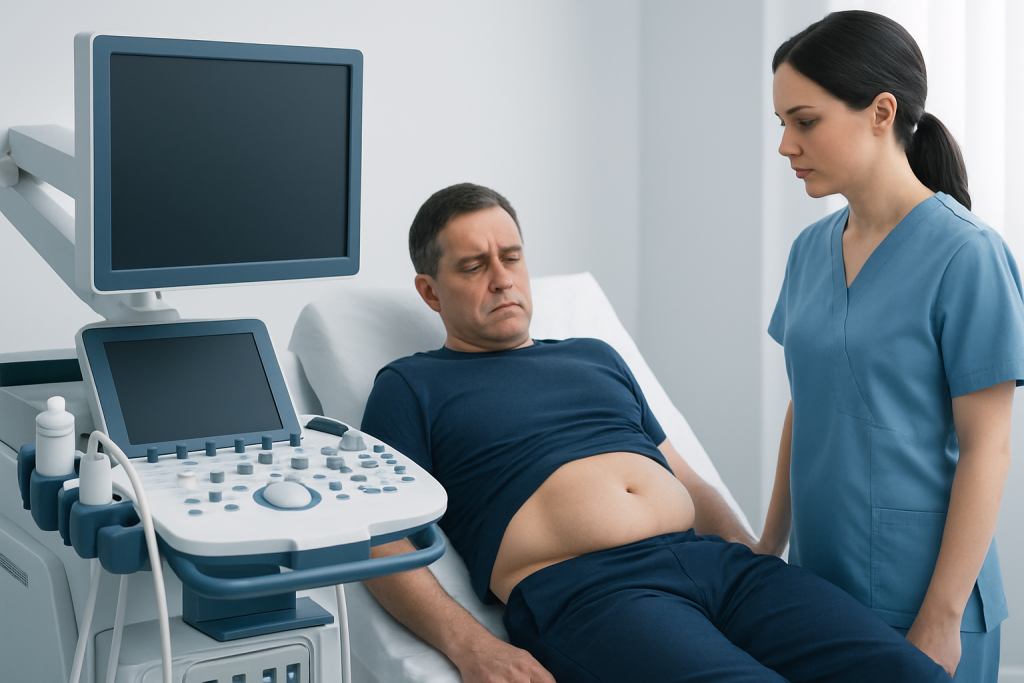 Symptoms — ventral hernia