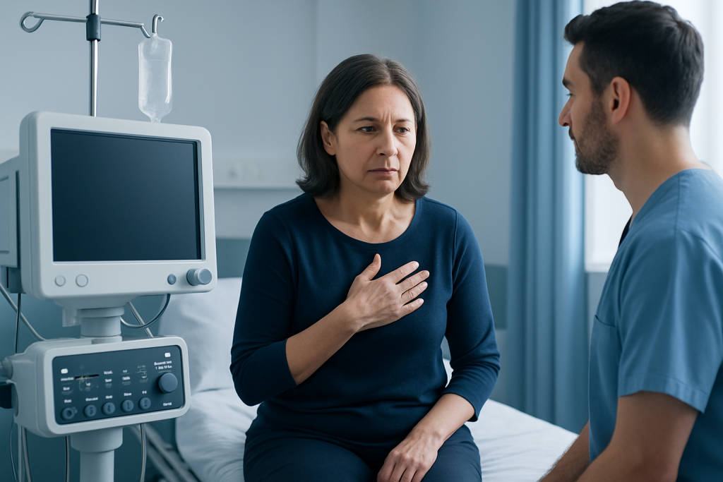 Symptoms — Symptoms of heart attack in women