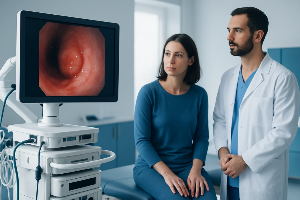 Symptoms — blood in stool