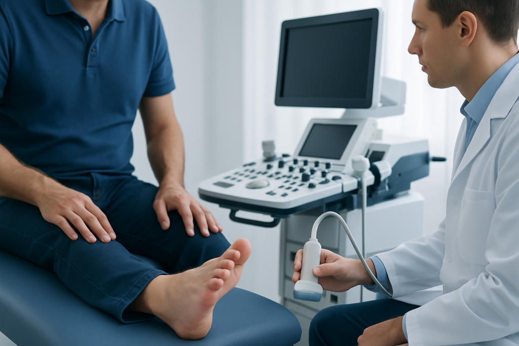 Symptoms — Gout and foot