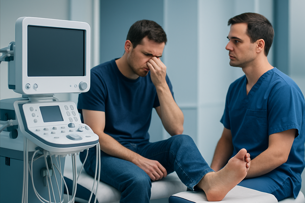 Symptoms — smelly feet male