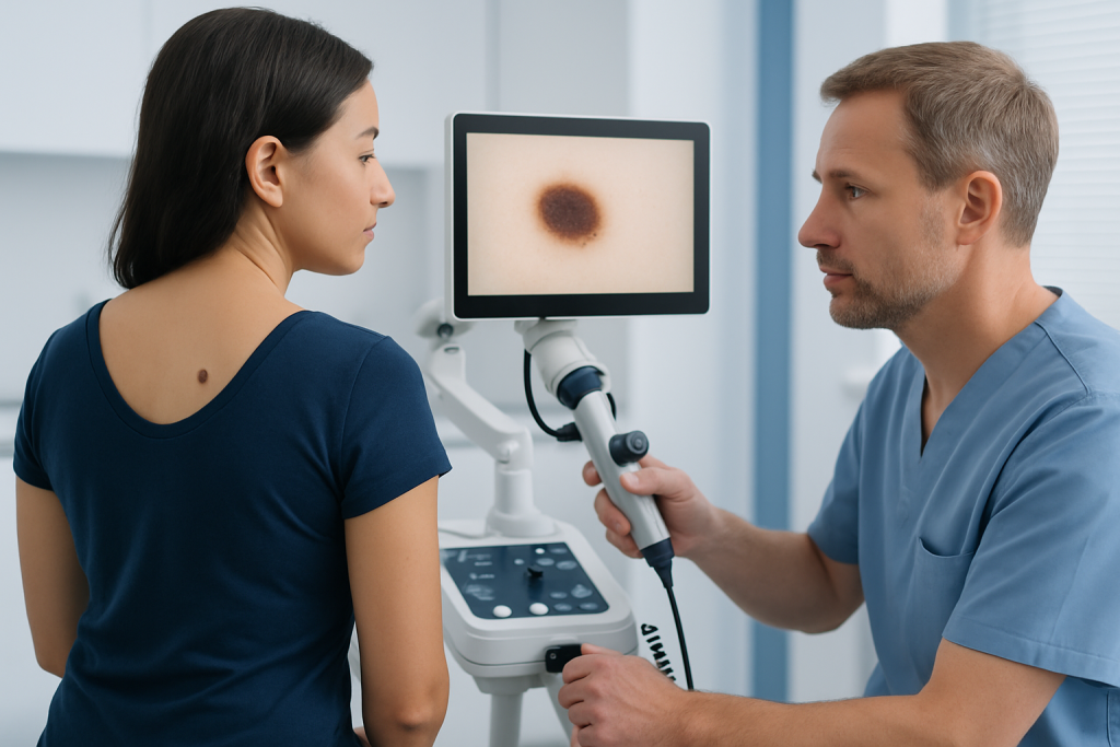 Symptoms and common appearances — nevus
