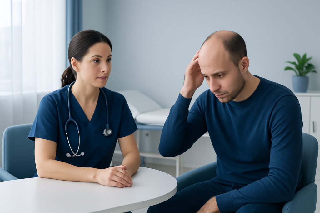 Symptoms and common signs — Norwood Scale