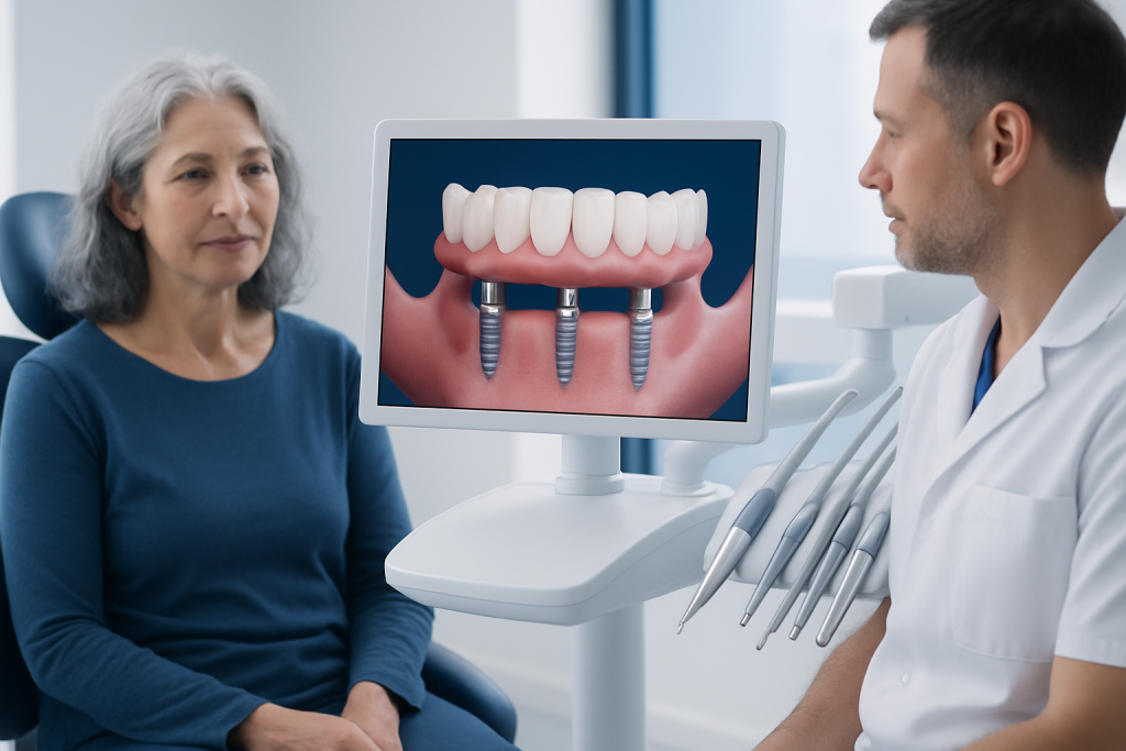 Symptoms and everyday problems denture implants may help with — denture implants