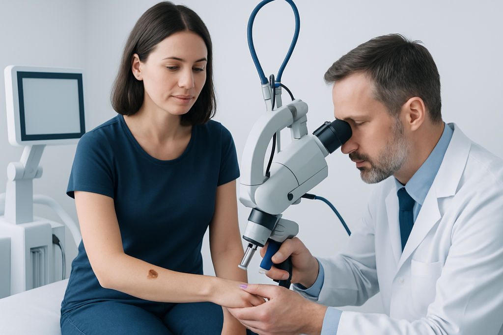 Symptoms and How It Typically Looks — Dermatofibroma