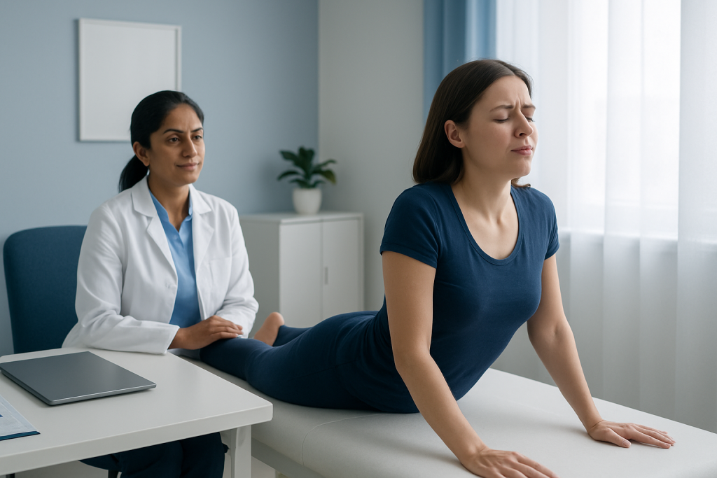 Symptoms and sensations people may notice — Cobra Pose
