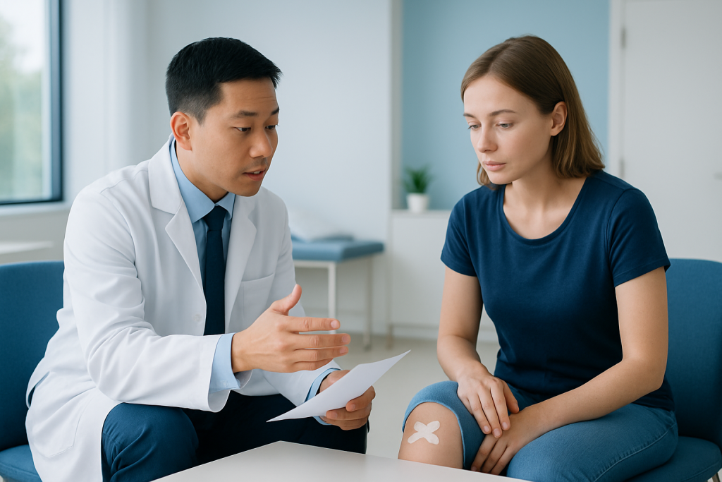 Symptoms and Signs a Wound May Be Suitable — strip strips