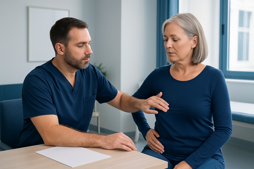 Symptoms and signs doctors look for — breast cancer lymph node removal