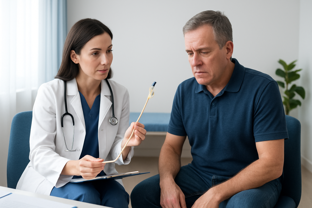 Symptoms and Signs That Lead to Catheter Use — Foley catheter