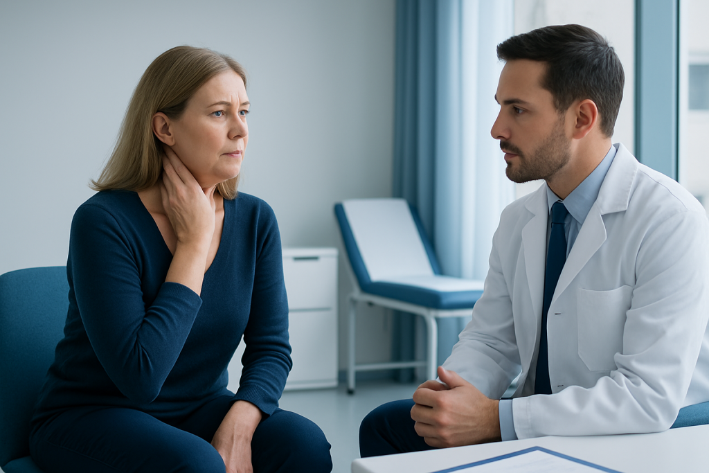 Symptoms and signs that prompt evaluation — sentinel lymph node biopsy