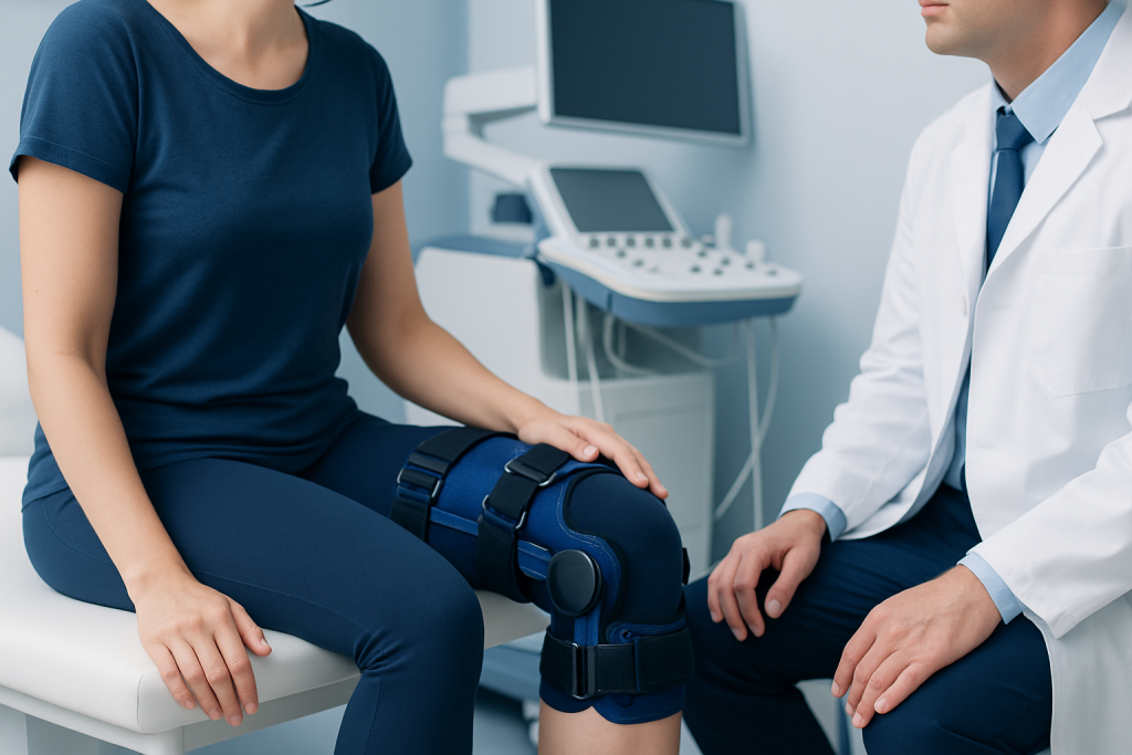 Symptoms and situations a knee brace may help — knee brace