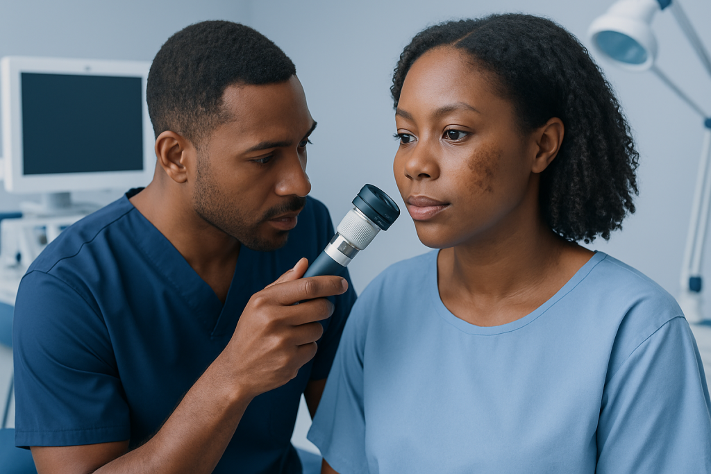 Symptoms and Visible Changes — melanin