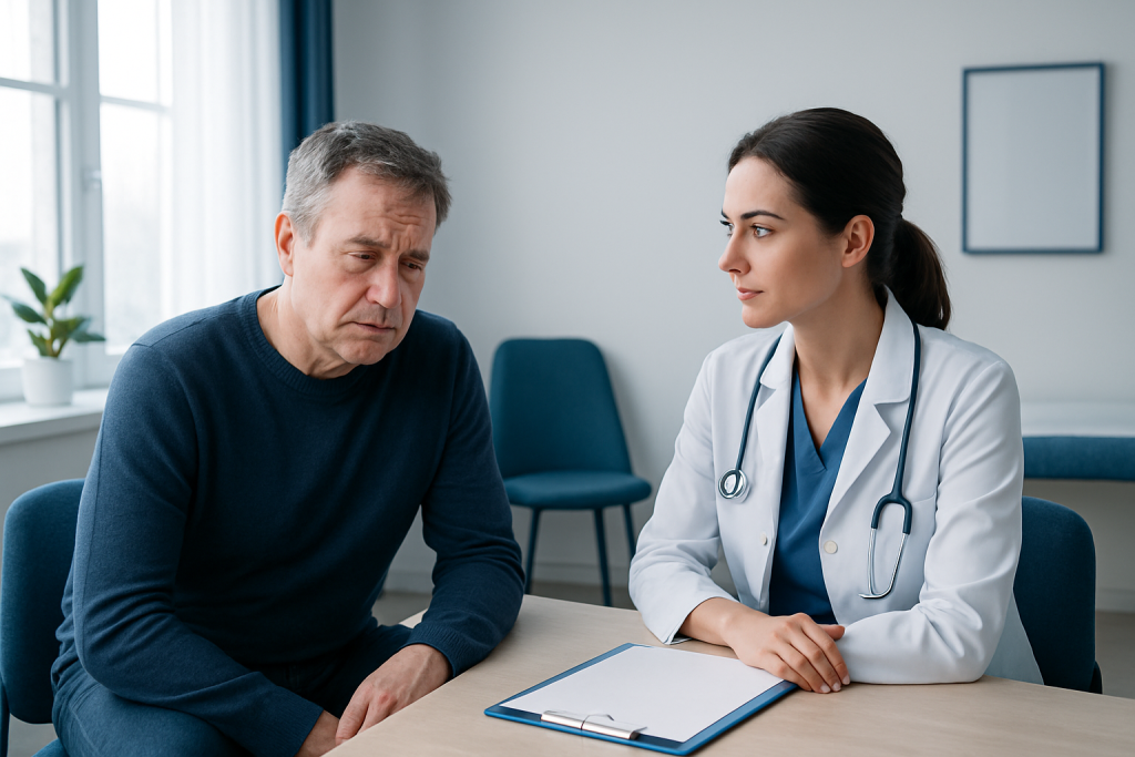 Symptoms and what the score can suggest — NIHSS