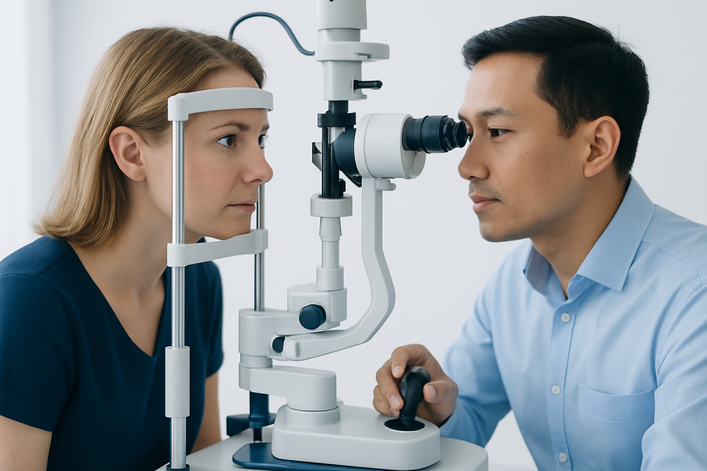 Symptoms and What They May Suggest — Parts of the eye