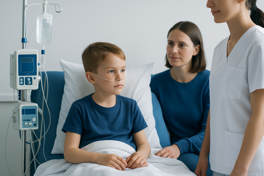 Symptoms or situations that may call for support — child life specialist