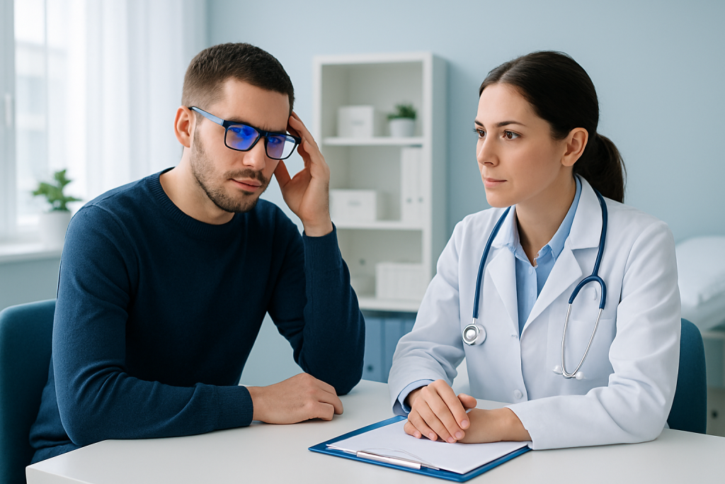 Symptoms people often hope blue light glasses will ease — blue light glasses
