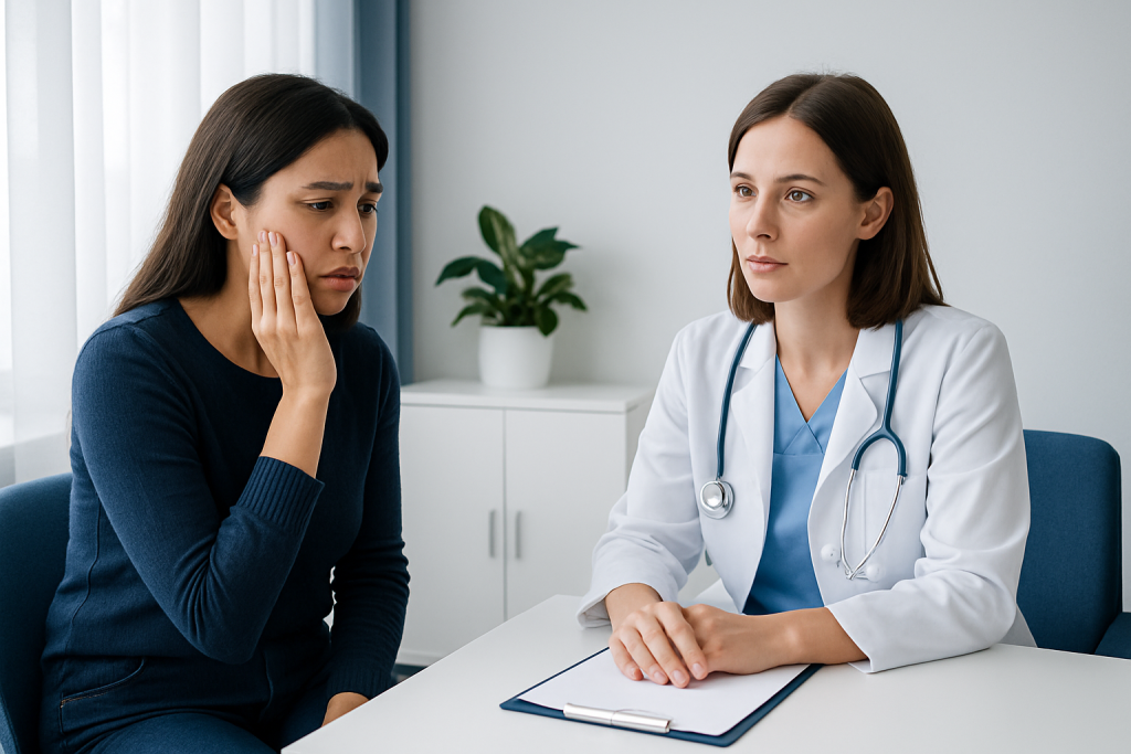 Symptoms that may appear alongside the visible changes — what does a cavity look like