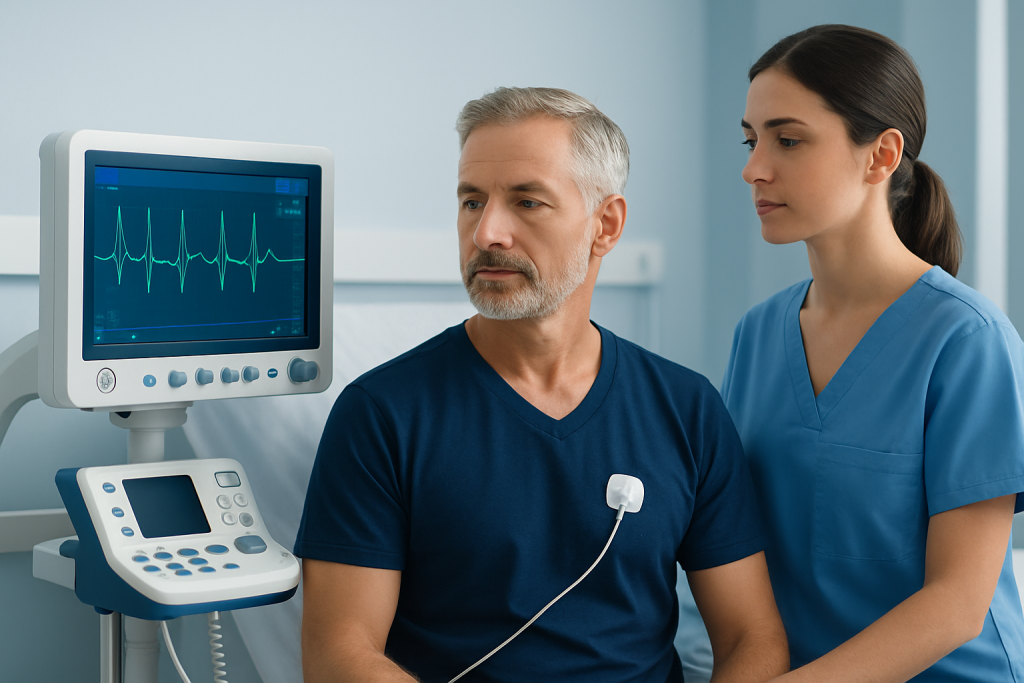 Symptoms That May Lead to Monitoring — heart monitor