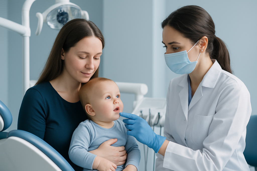 Typical eruption order and age ranges — Baby teeth chart