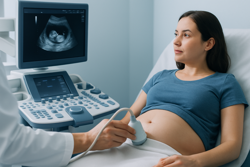 What a 7-Week Ultrasound May Show — pregnancy 7th week ultrasound
