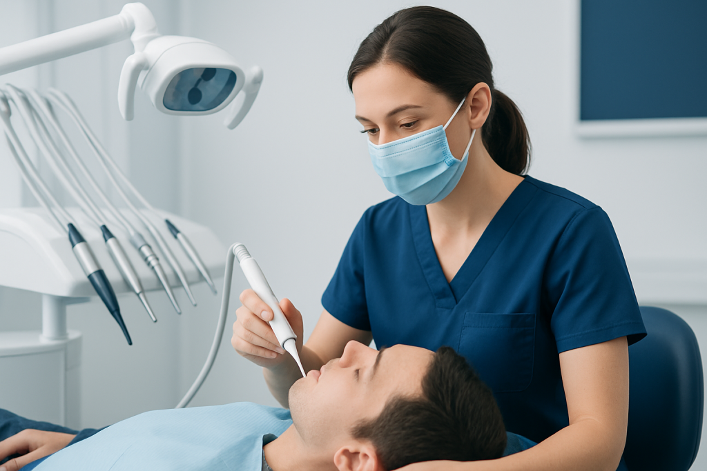 What a dental hygienist does — dental hygienist