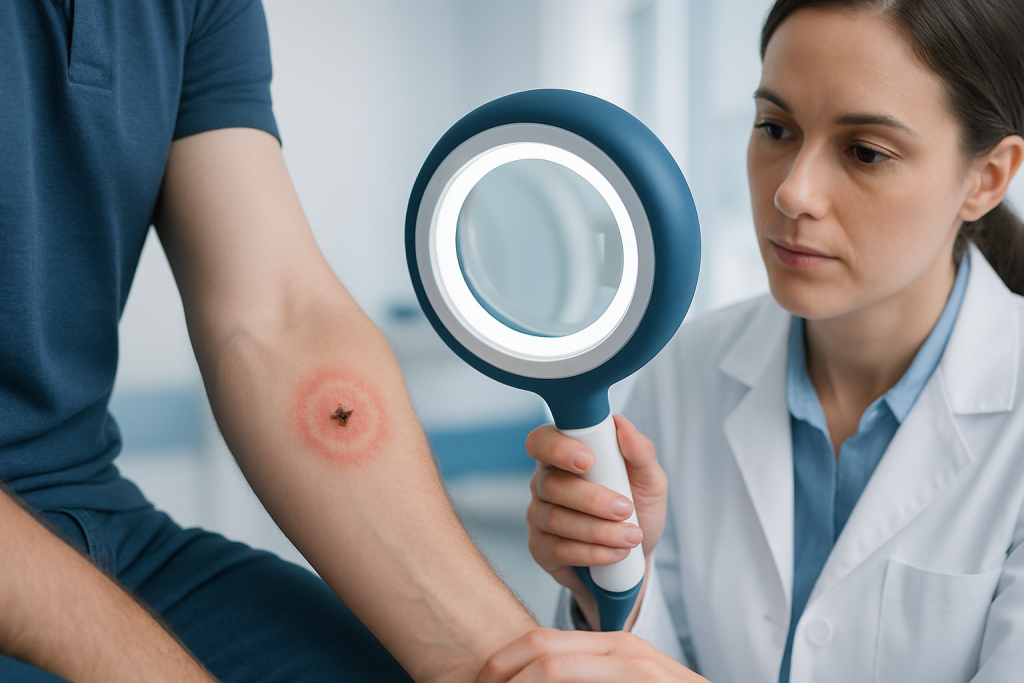 What a Tick Bite Often Looks Like — what does a tick bite look like