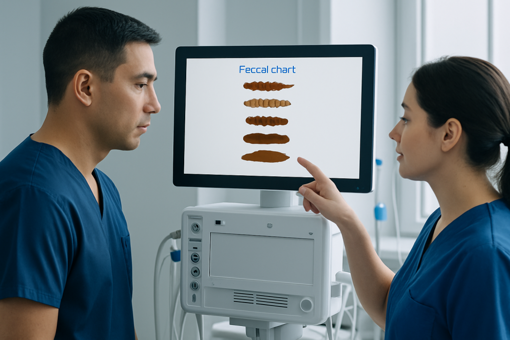What the chart shows — poop chart