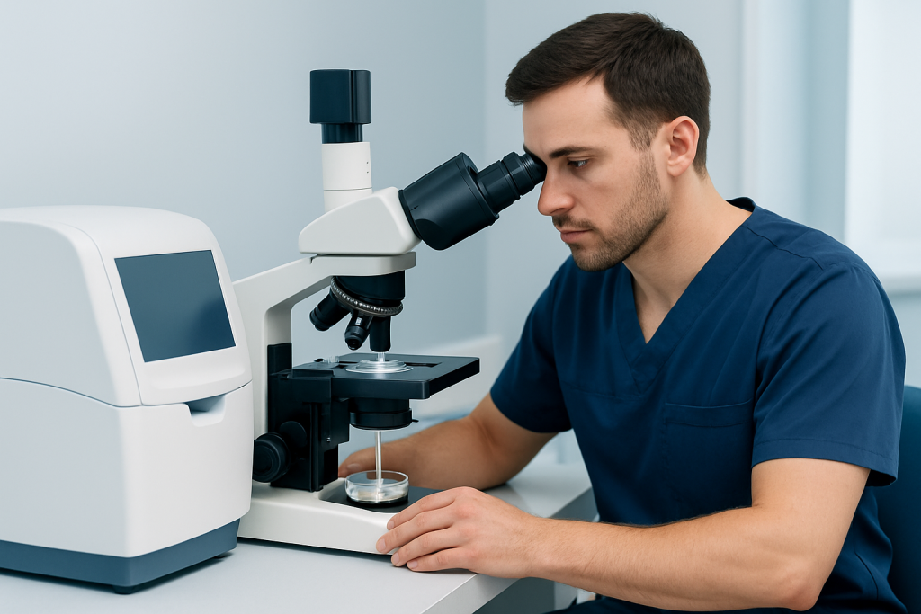 What the test measures — Semen analysis