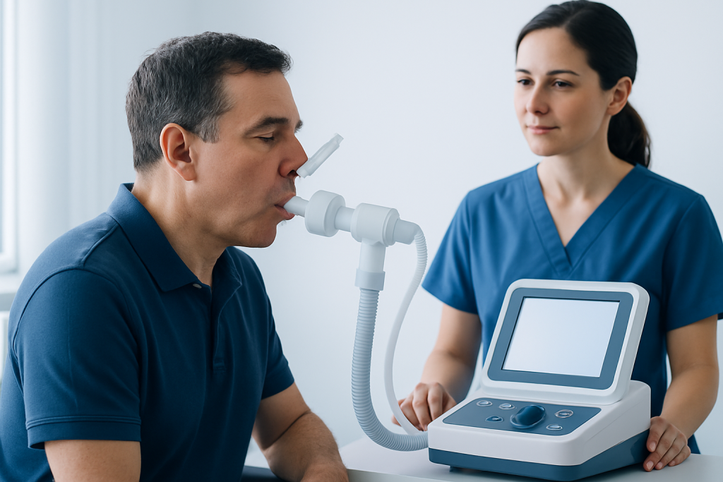 What the Test Measures — spirometer