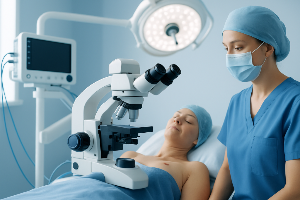 What usually determines the length of stay — breast cancer surgery