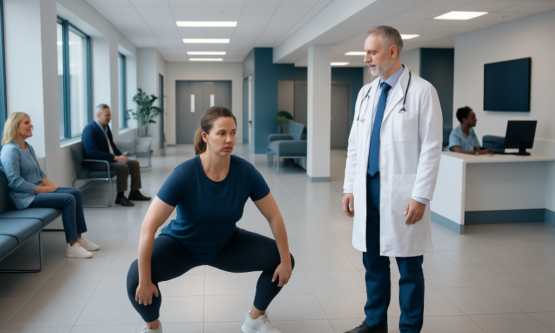 When to See a Doctor — sumo squat