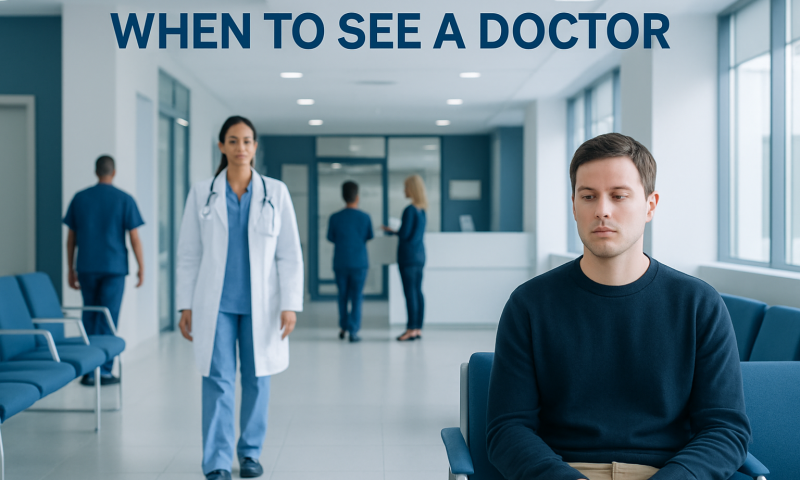 When to See a Doctor — flat affect
