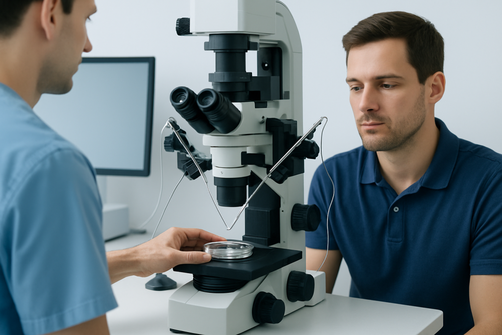 Which Test Results Matter Most — male infertility testing