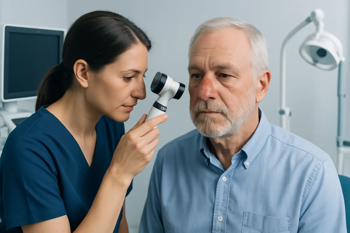 Appearance Patterns That May Need Assessment — photos of skin cancer on nose