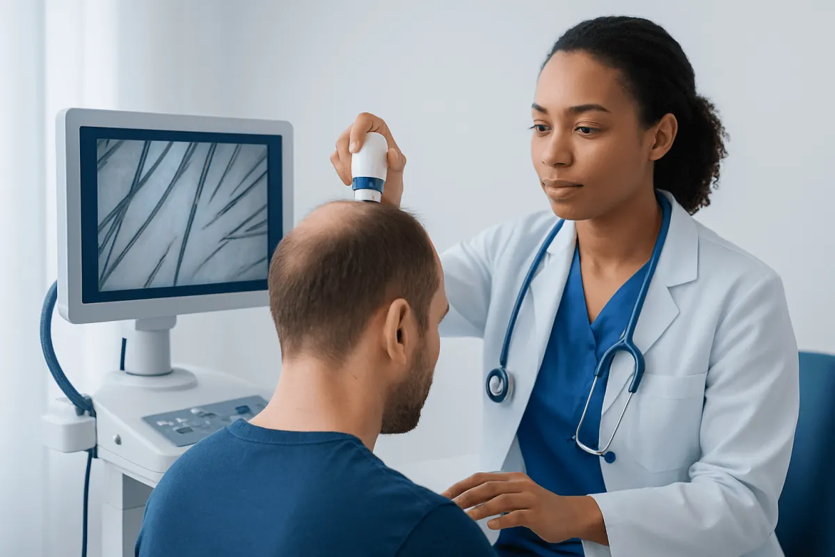 Assessment, Candidacy, and Treatment Planning — hair replacement service