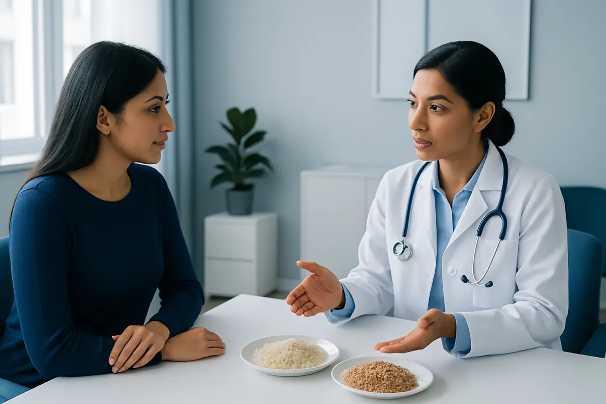 Basmati rice nutrition: white vs brown basmati — is basmati rice healthy