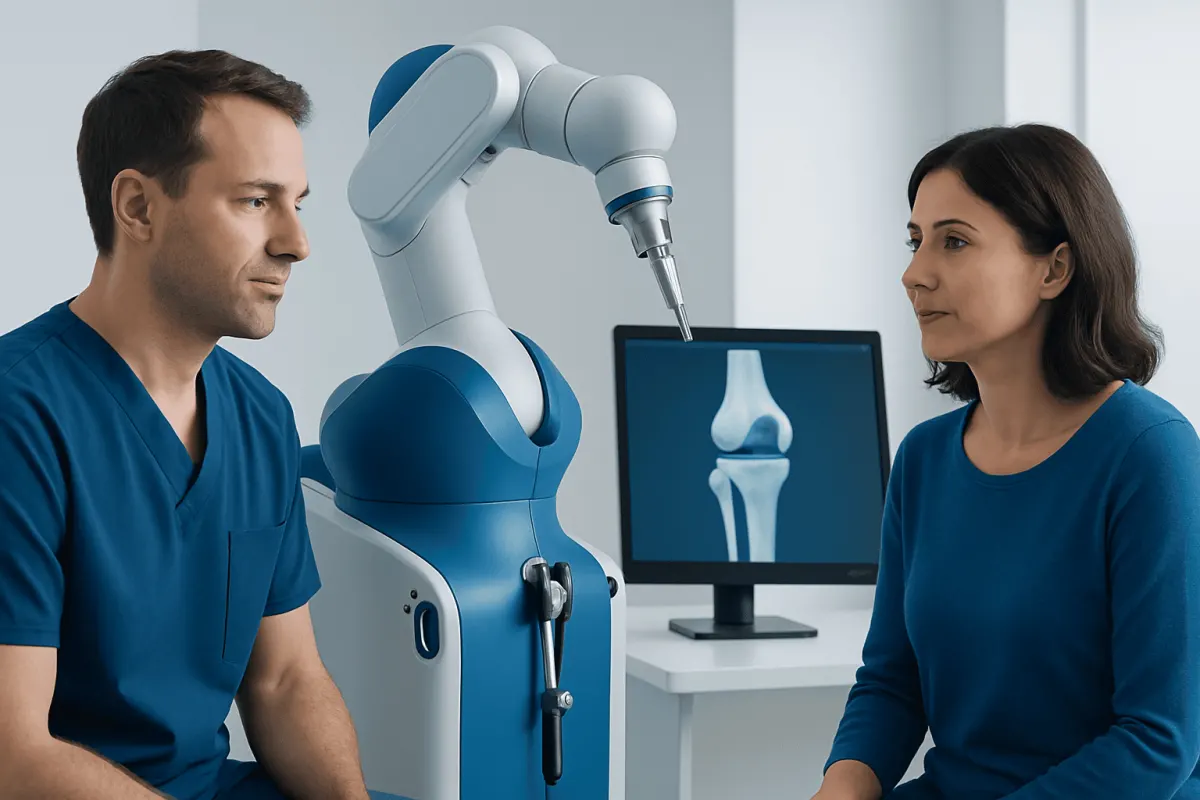 Before surgery: evaluation, imaging, and planning — surgical robots for joint replacement